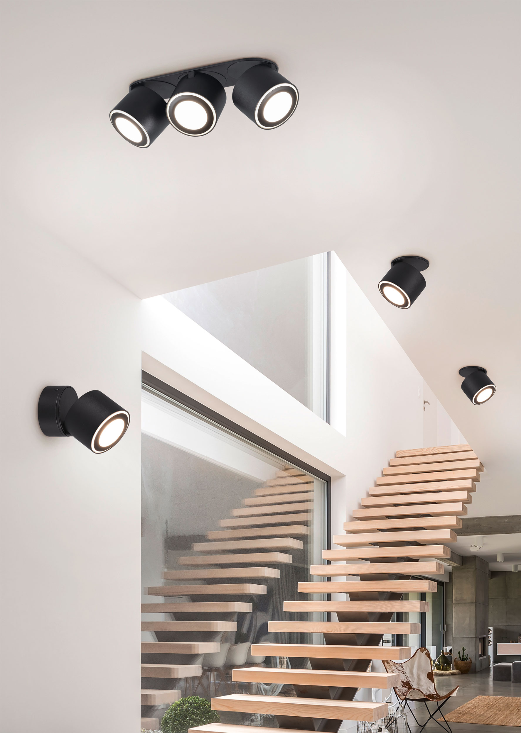 Trio Leuchten LED - Deckenleuchte 3flg image number 6