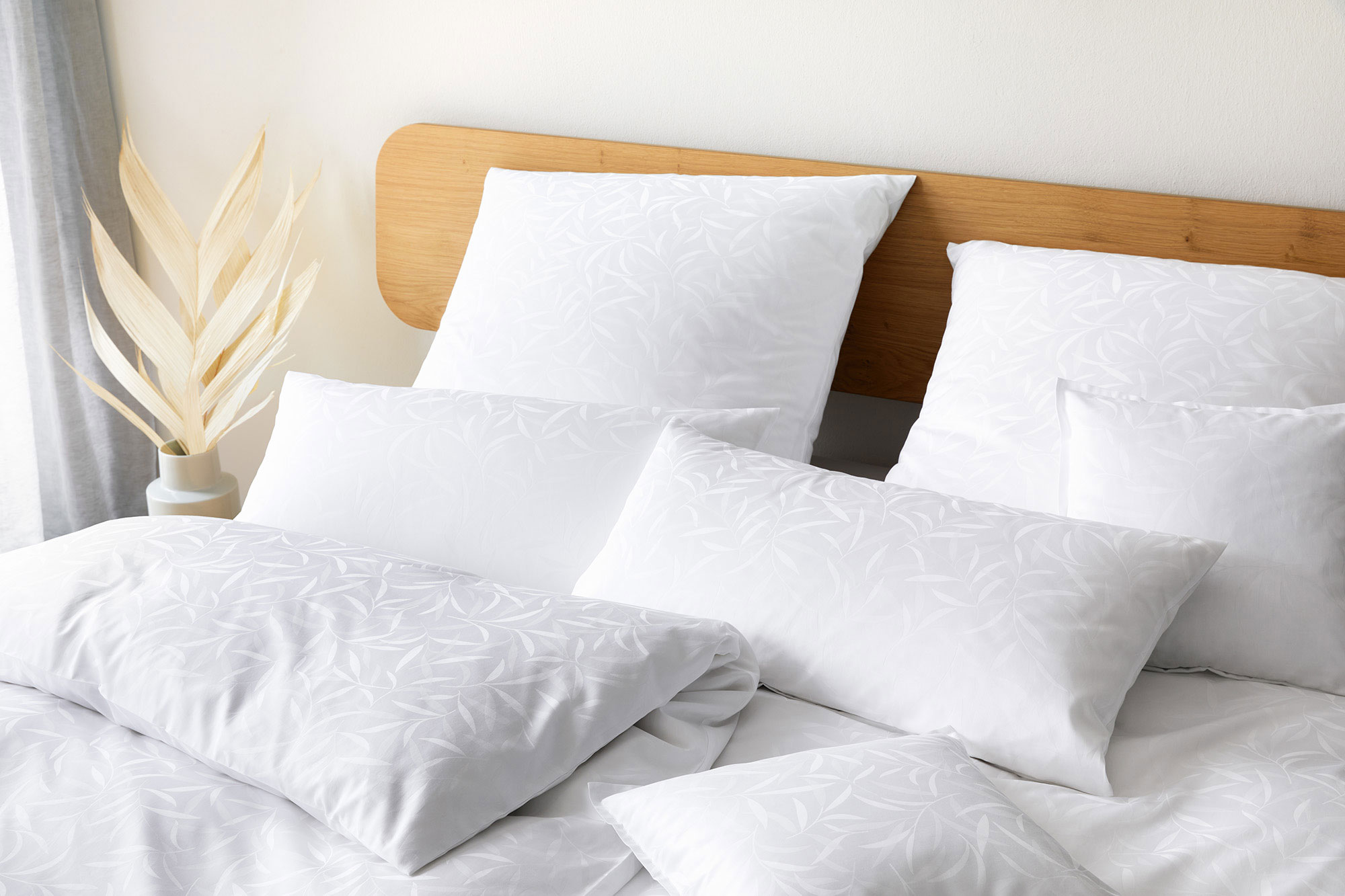 Elegante Mako-Satin-Bettwäsche image number 2