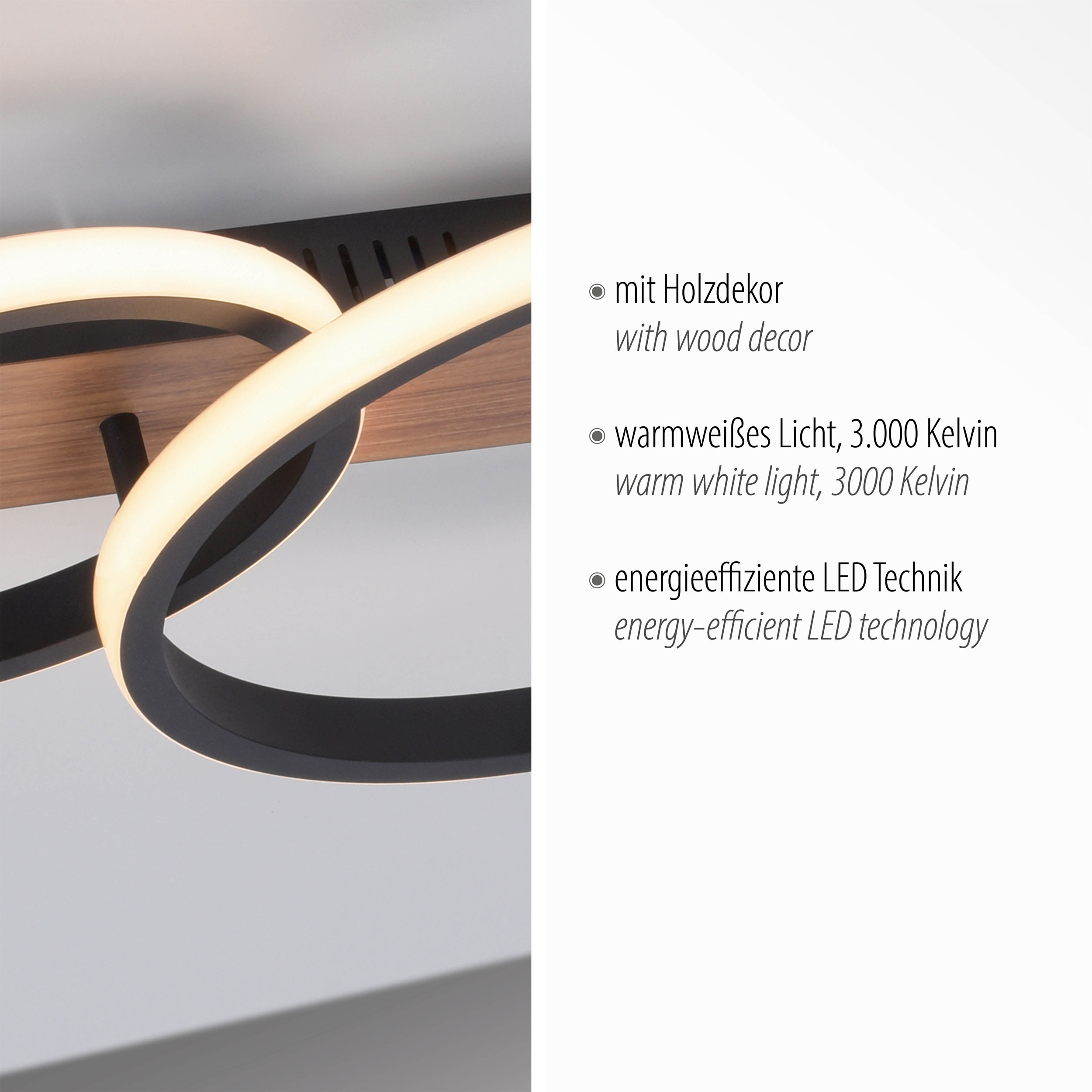 JUST LIGHT. LED-Deckenleuchte 1flg image number 4