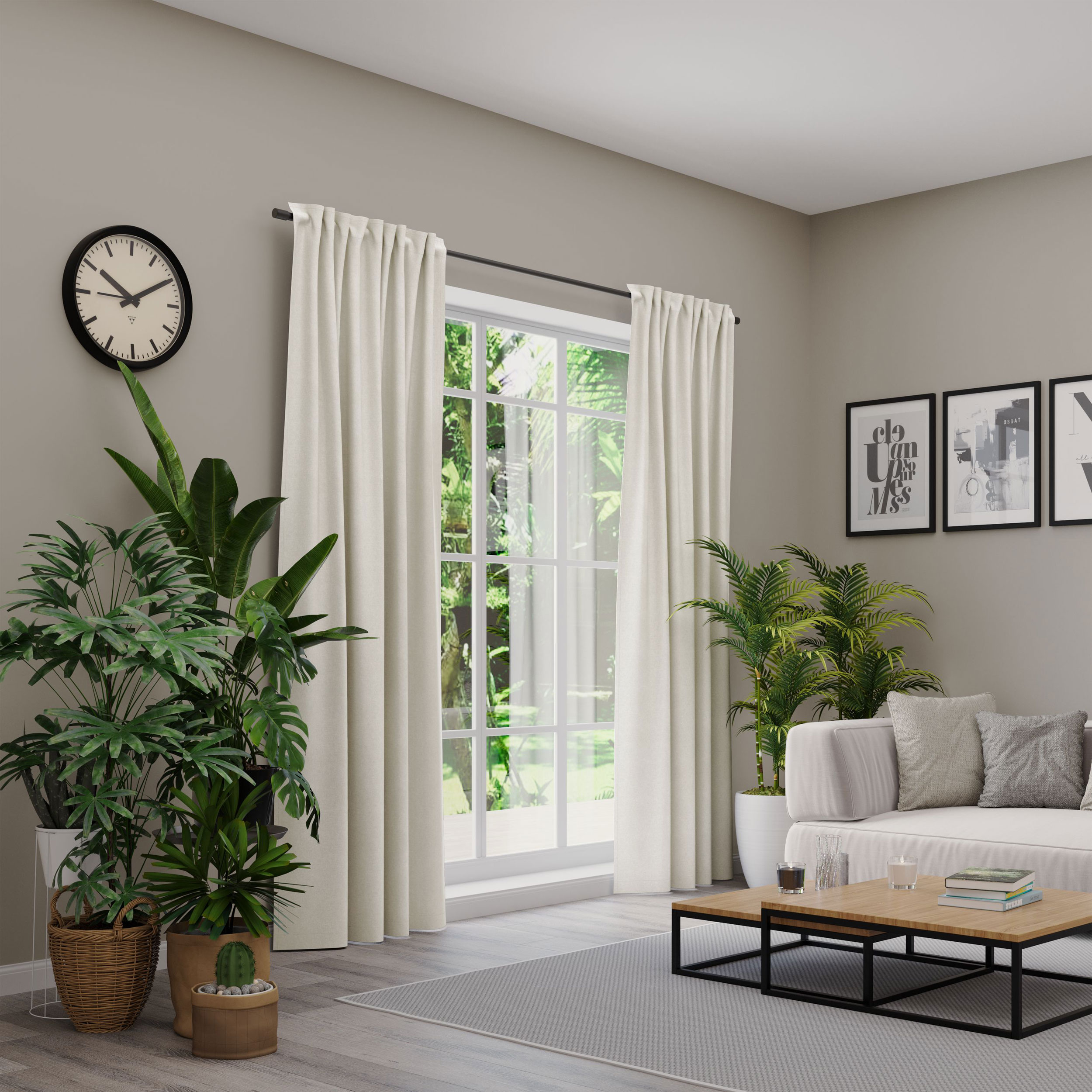 Neutex Home Deco Vorhang m. Multifunktionsband image number 3