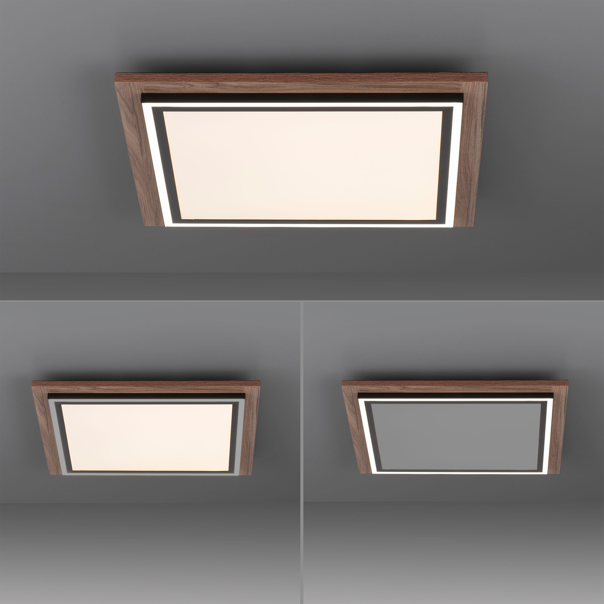 LED-Deckenleuchte 2flg image number null