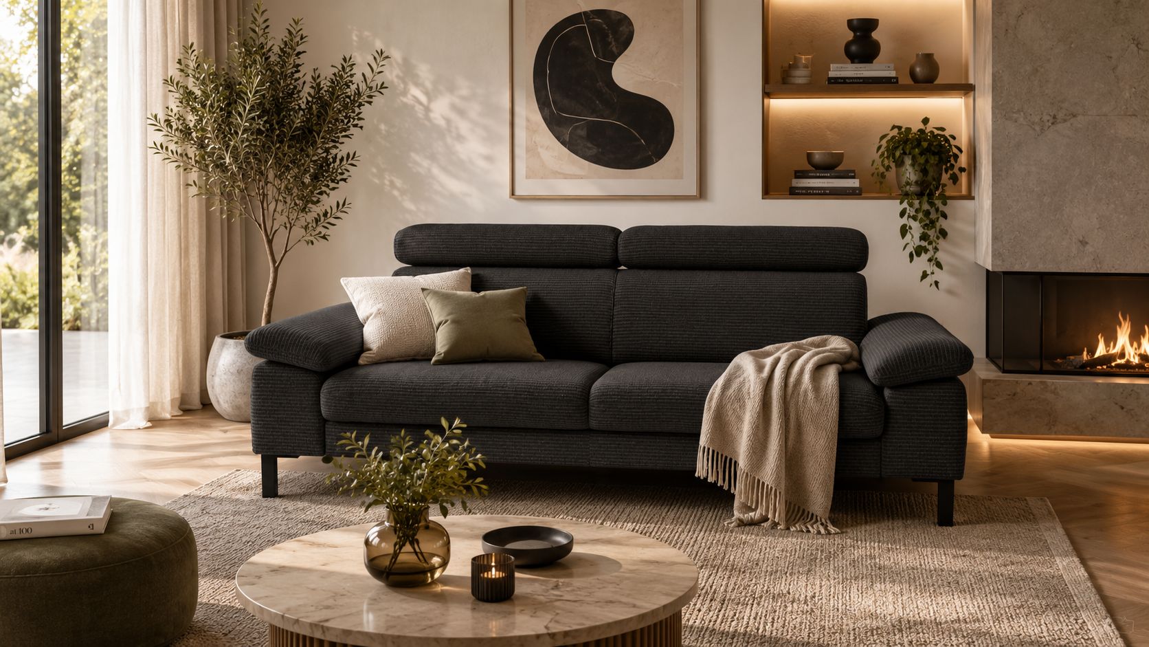3-Sitzer-Sofa image number 8