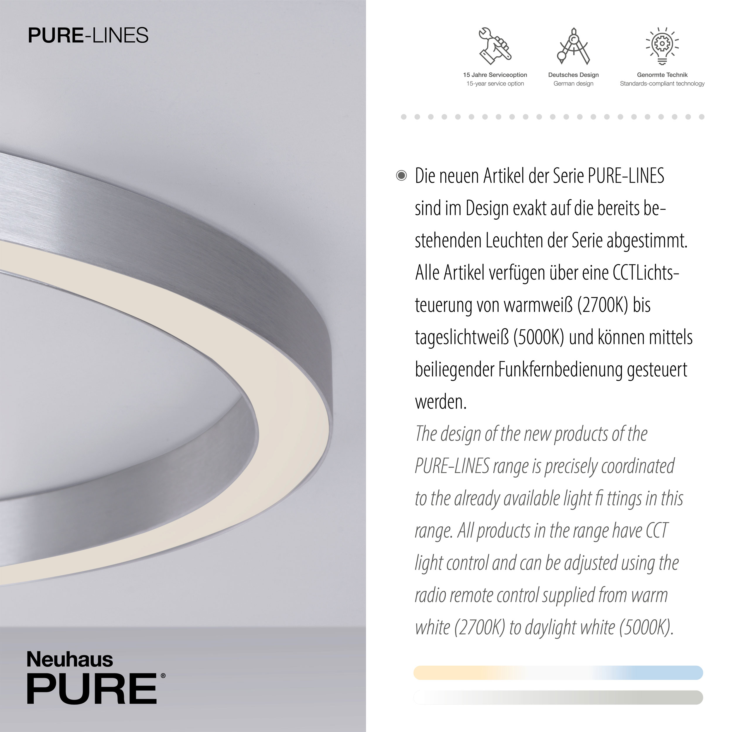 LED-Deckenleuchte 1flg image number null