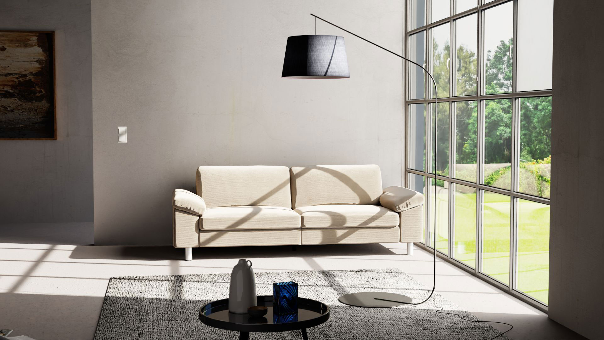 Lascondo 3-Sitzer-Sofa image number 8