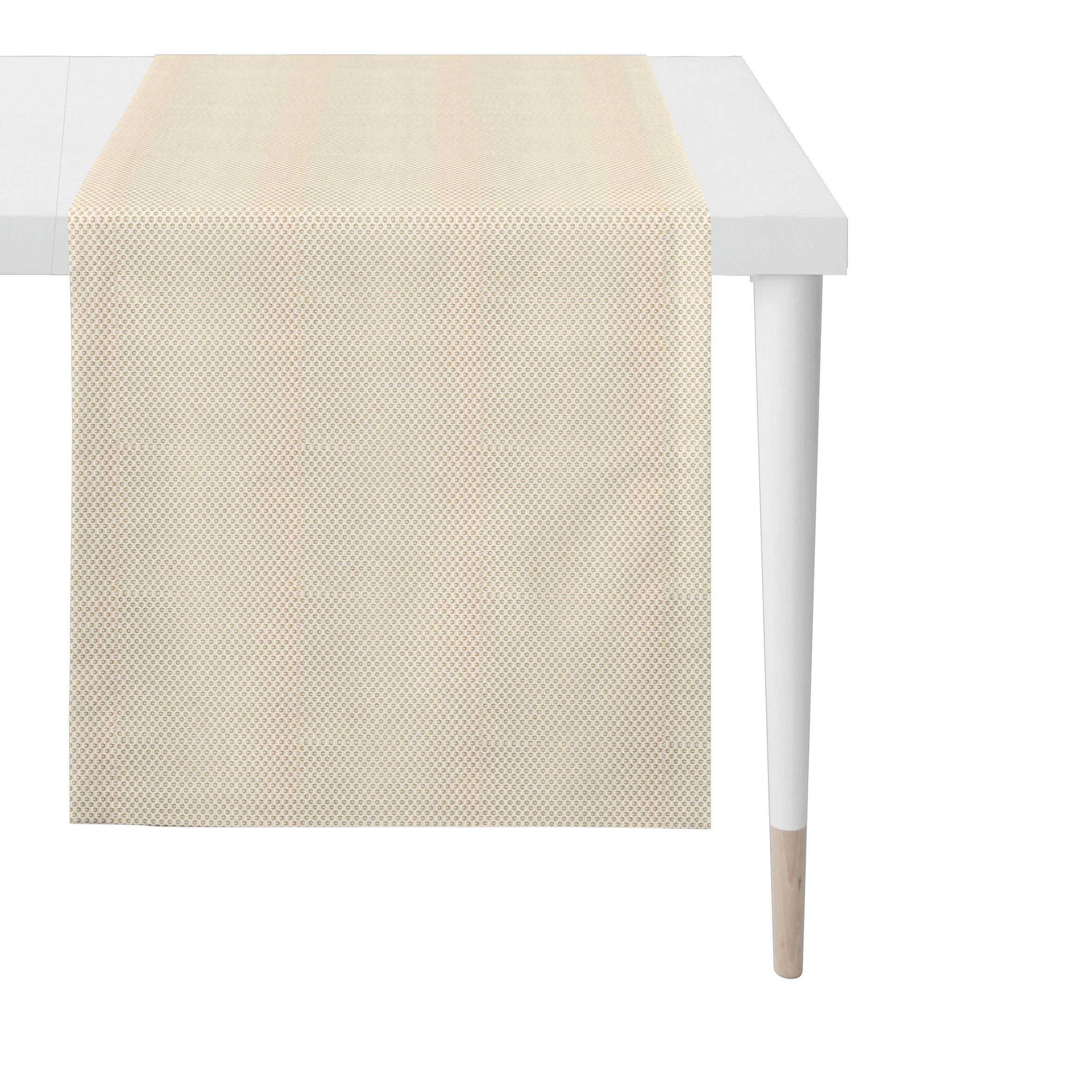 Apelt Tischläufer beige Kunstfasern