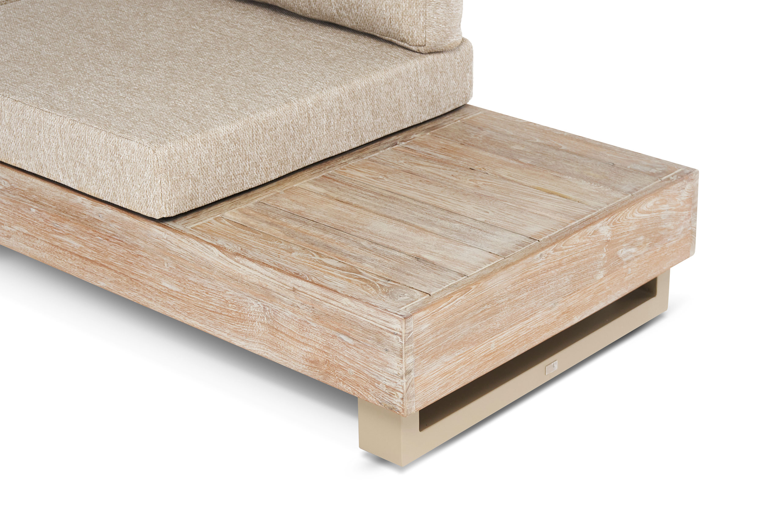 Gartensofaset Teak 3 tlg. image number null