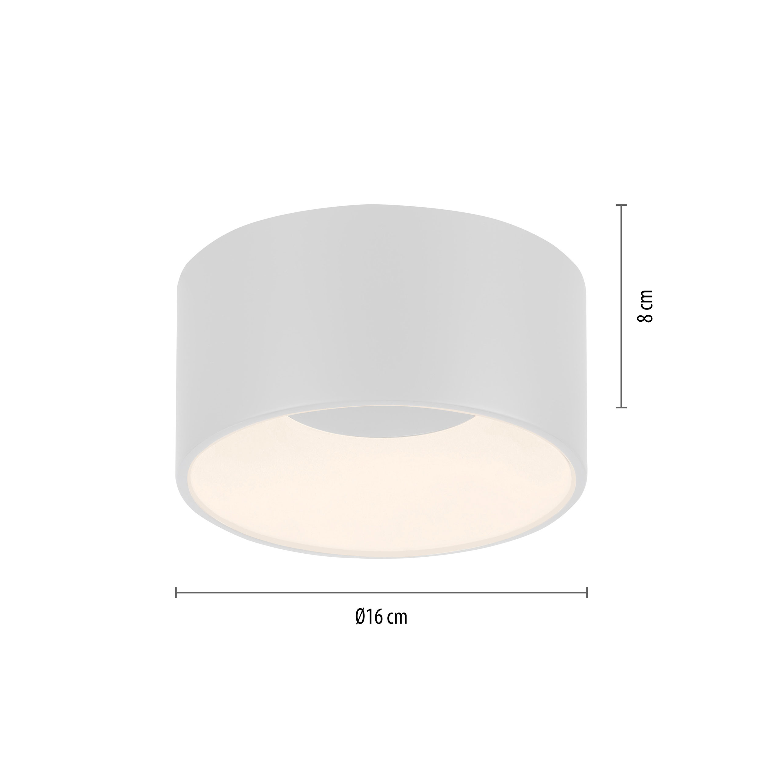 JUST LIGHT. LED-Deckenleuchte 1flg image number 4