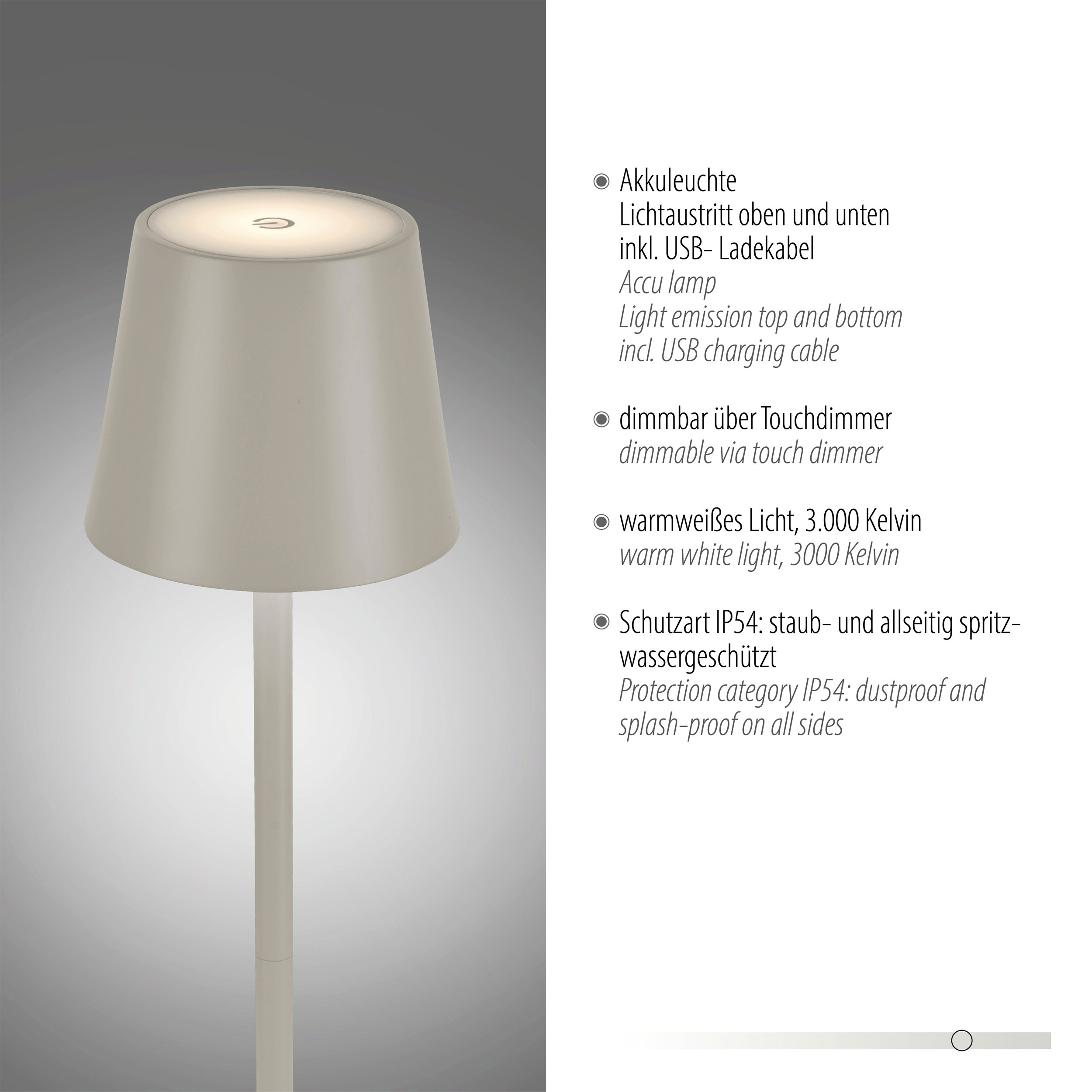 JUST LIGHT. LED-Stehleuchte 1flg image number 3