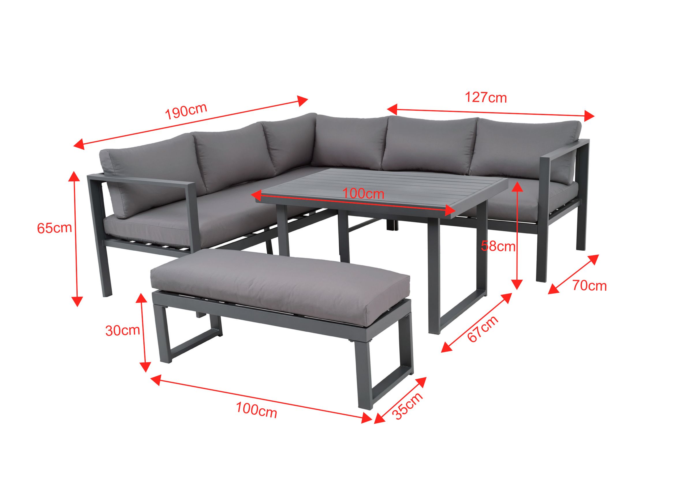 OUTDOOR Garten-Set image number 6