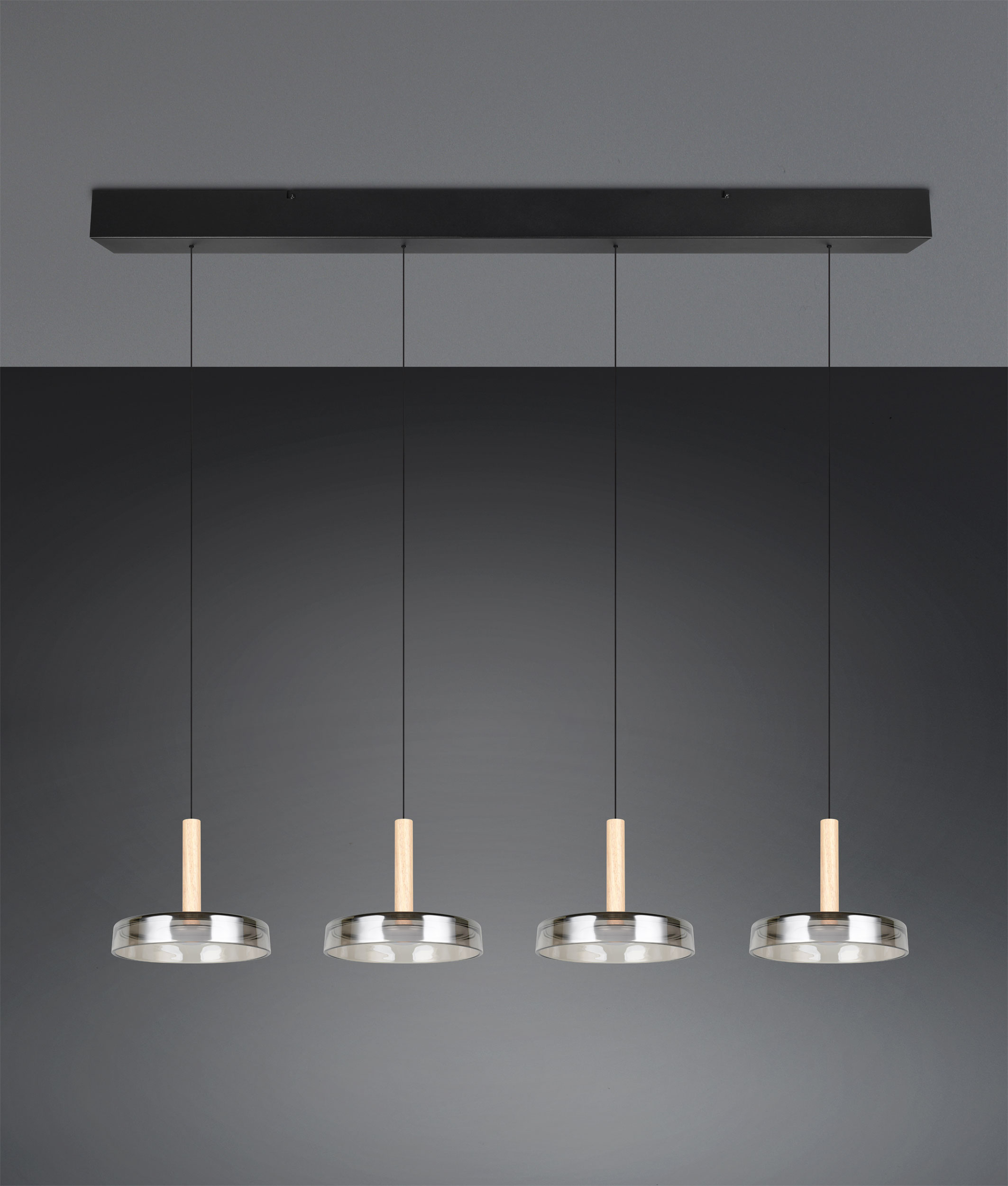 LED-Pendelleuchte 4flg image number null