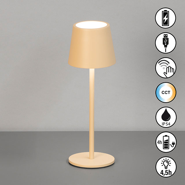 FH Lighting LED-Akku-Tischleuchte 1flg image number 2